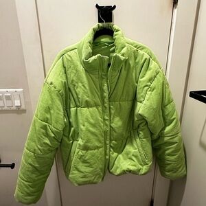 Green Alo Yoga Jacket